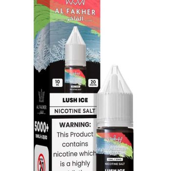 Lush Ice 20MG Strengths 10ML 5000+ Nic Salt E-LIQUIDS by Al Fakher