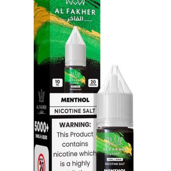Menthol 20MG Strengths 10ML 5000+ Nic Salt E-LIQUIDS by Al Fakher